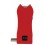 Runt 20 Million Volt Stun Gun with Flashlight and Disable Pin - Red